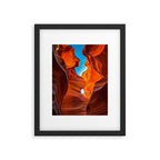 Sand & Sky Antelope Canyon Arizona Landscape Framed Art Print Gallery Image 5