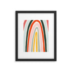 70s Vintage Rainbow Framed Art Print Gallery Image 6