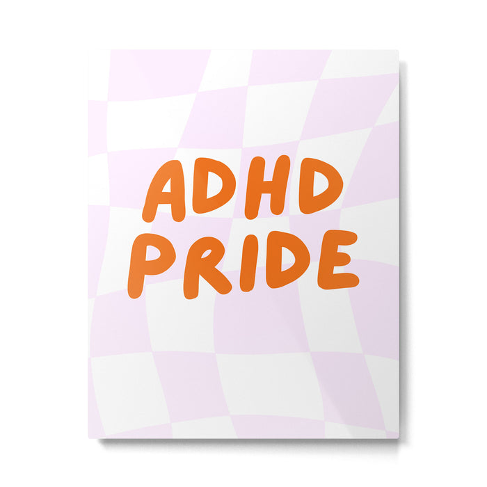 ADHD Pride Metal Print Gallery Image 1