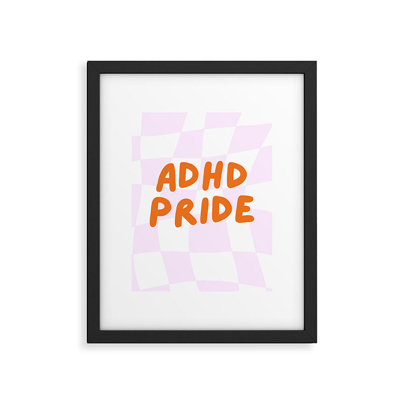 ADHD Pride Framed Art Print Gallery Image 6