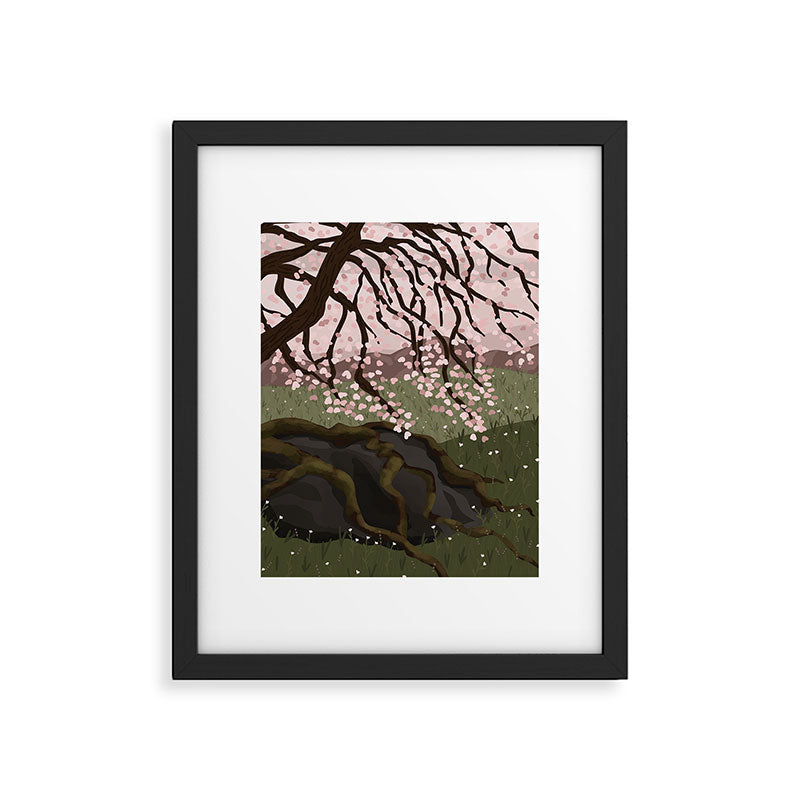 Almond Tree Framed Art Print Gallery Image 6