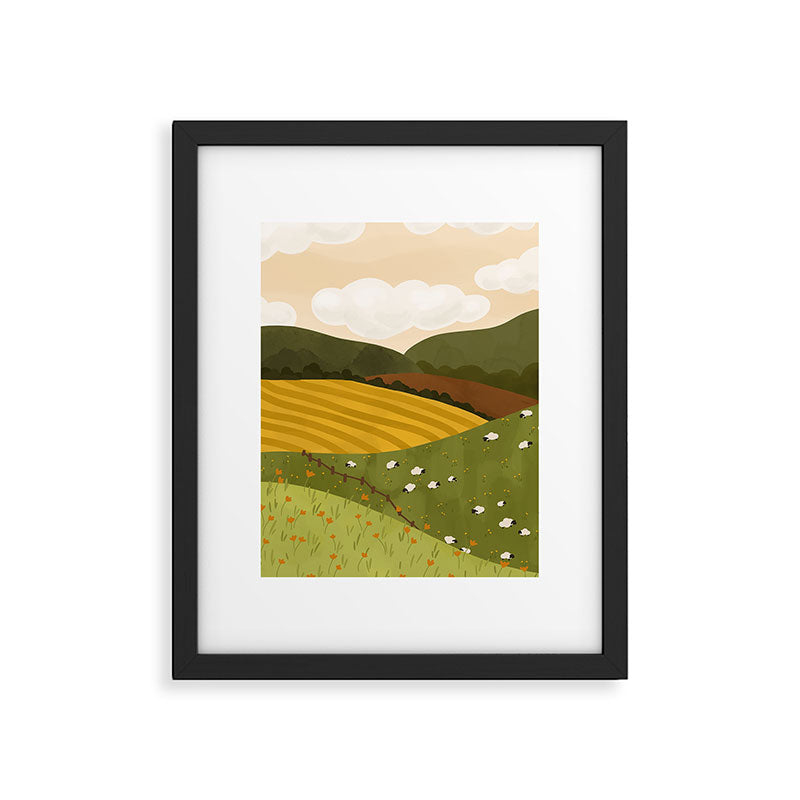 Autumn Landscape Framed Art Print Gallery Image 6