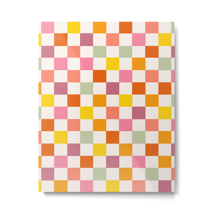 Candy Checkerboard  Metal Print Gallery Image 1