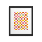 Candy Checkerboard  Framed Art Print Gallery Image 6