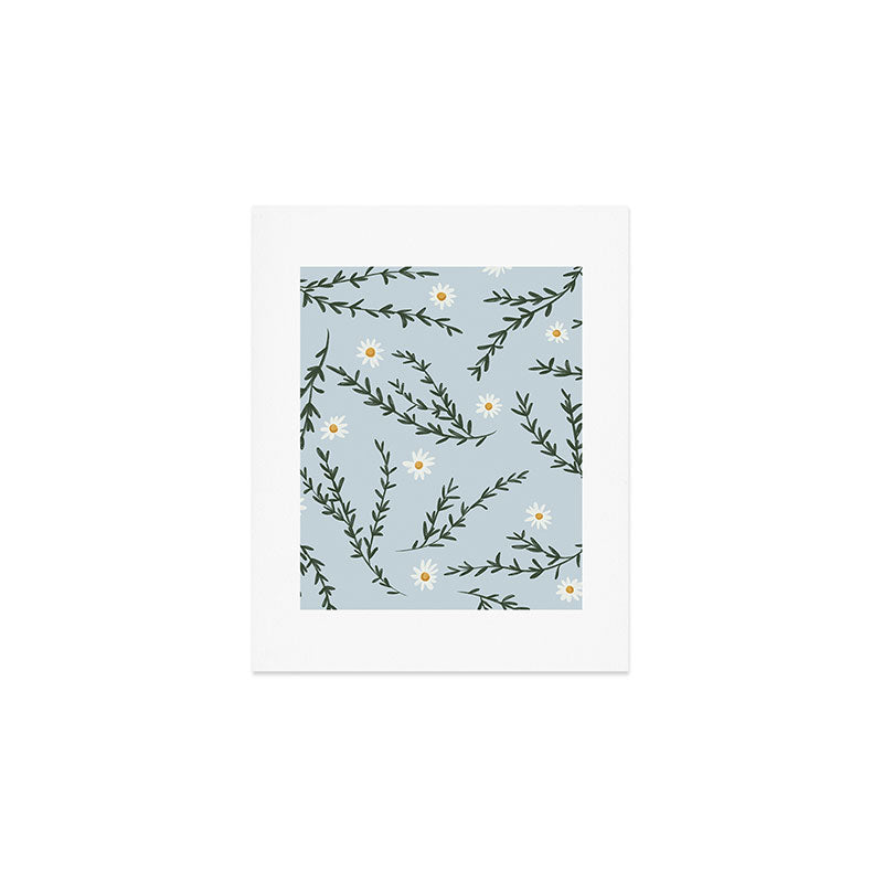 Chamomile and Rosemary  Art Print Gallery Image 1