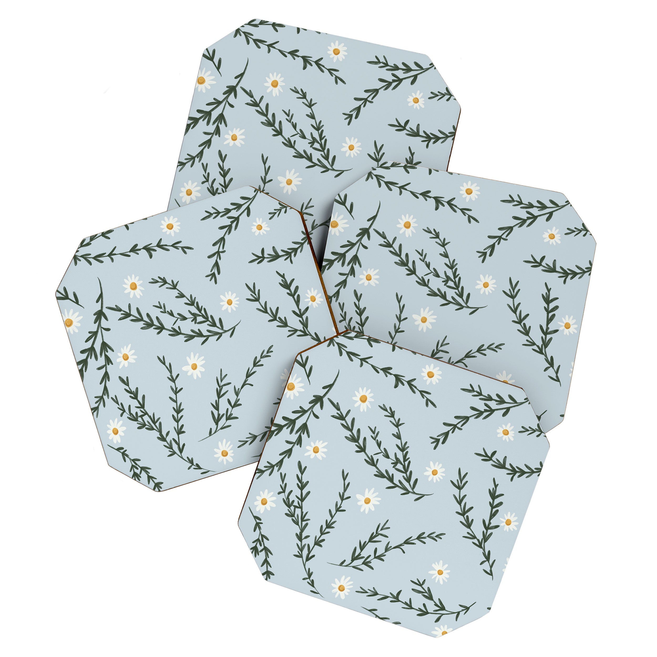 Chamomile and Rosemary  Coaster Gallery Image 1