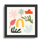 Collection of Happy Things: Matisse Inspired Framed Art Print Gallery Image 1