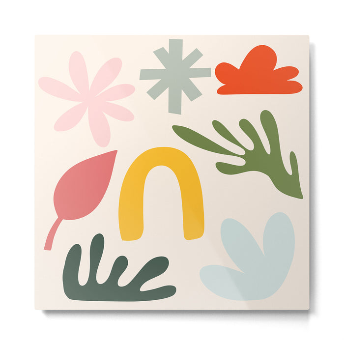 Collection of Happy Things: Matisse Inspired Metal Print Gallery Image 1