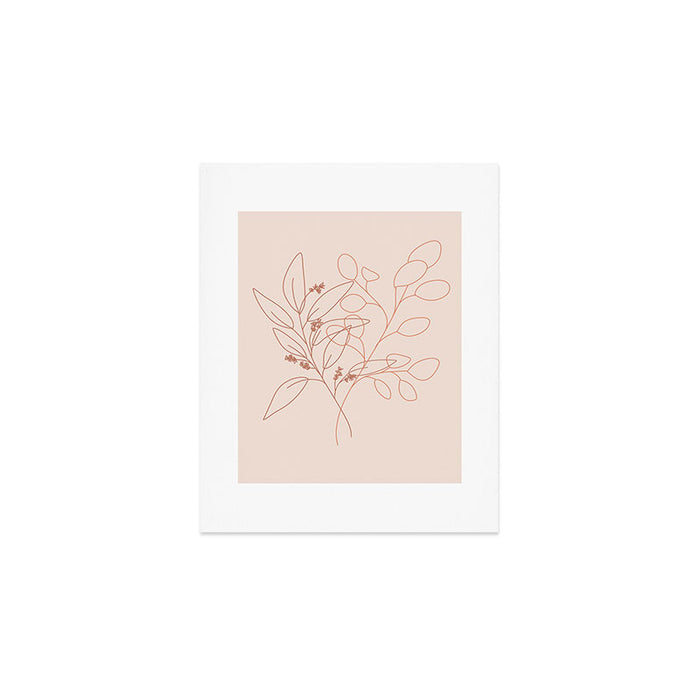 Eucalyptus Line Art Art Print Gallery Image 1