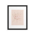 Eucalyptus Line Art Framed Art Print Gallery Image 5
