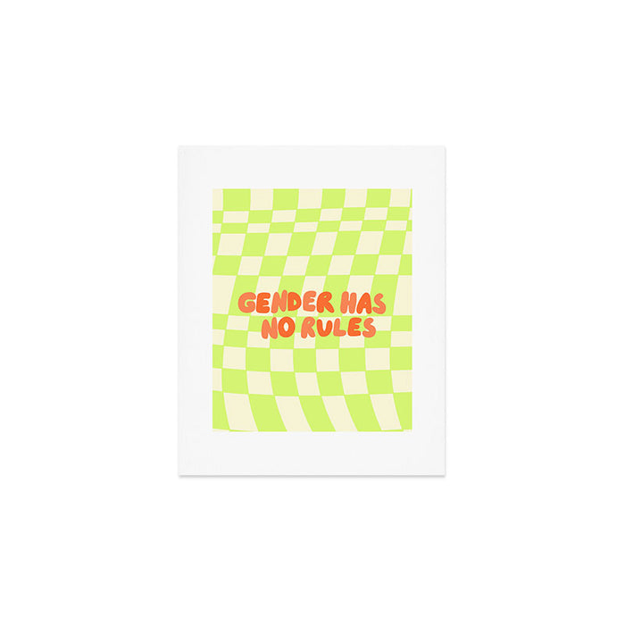 Gender Has No Rules  Art Print Gallery Image 1