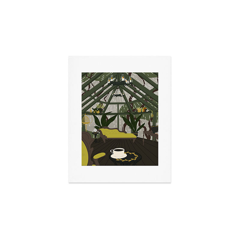 Haunted Interiors: Conservatory  Art Print Gallery Image 1