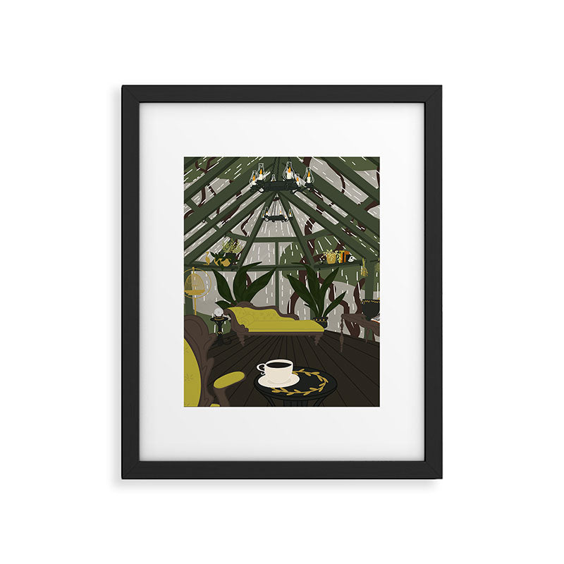 Haunted Interiors: Conservatory  Framed Art Print Gallery Image 6