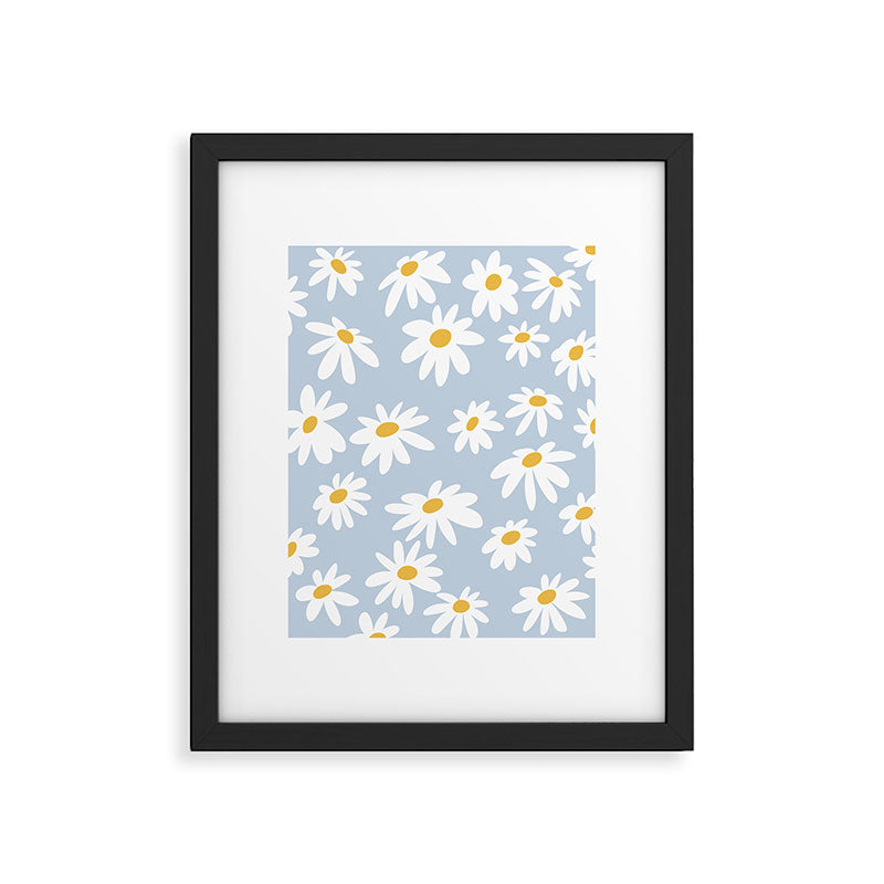 Lazy Daisies  Framed Art Print Gallery Image 5