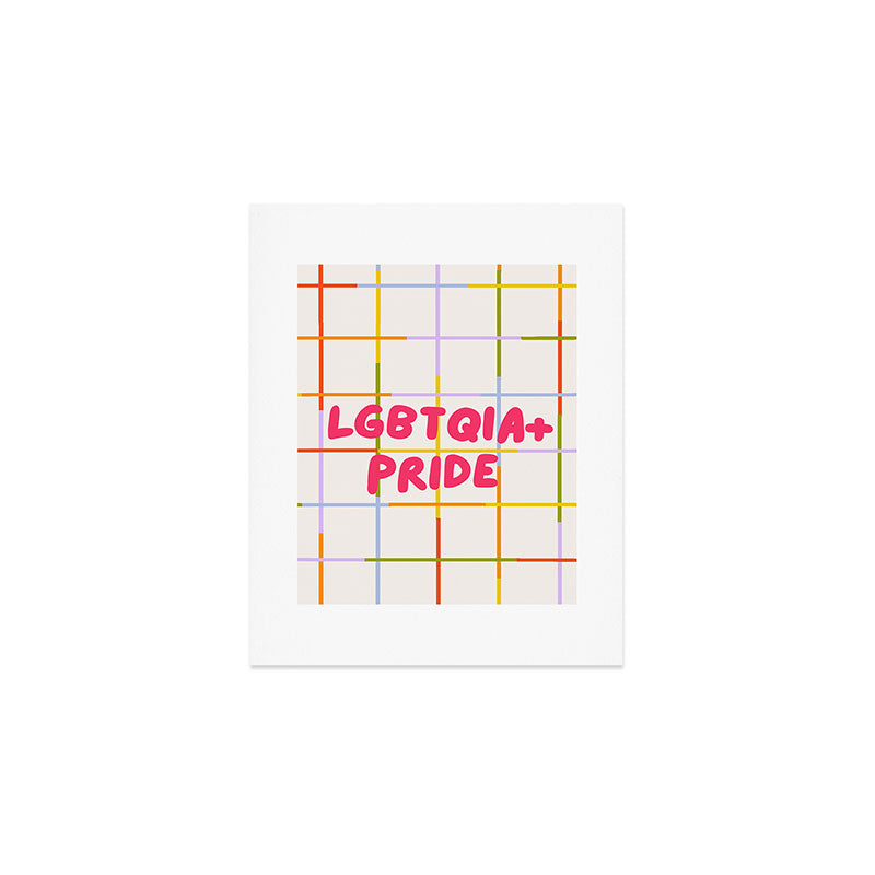 LGBTQIA+ Pride Art Print Gallery Image 1