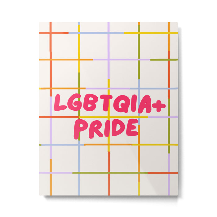 LGBTQIA+ Pride Metal Print Gallery Image 1