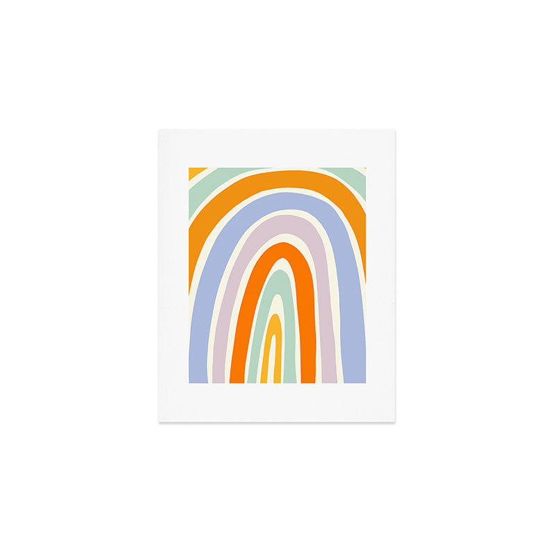 Mod Rainbow Art Print Gallery Image 1