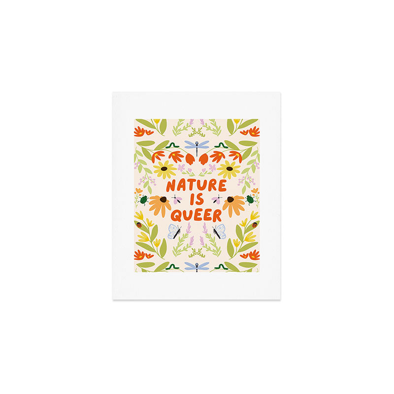 Nature Is Queer Art Print Gallery Image 1
