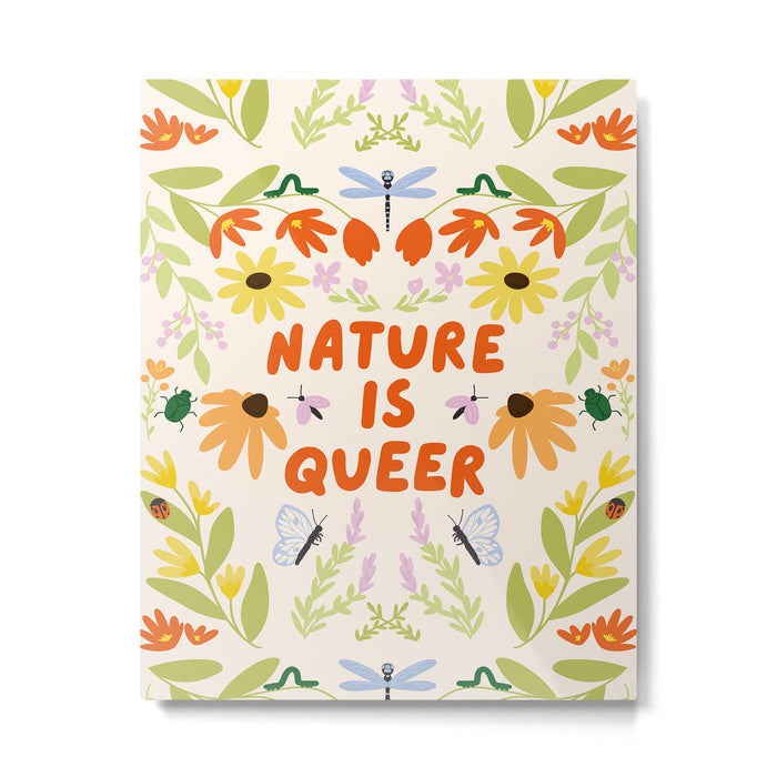 Nature Is Queer Metal Print Gallery Image 1