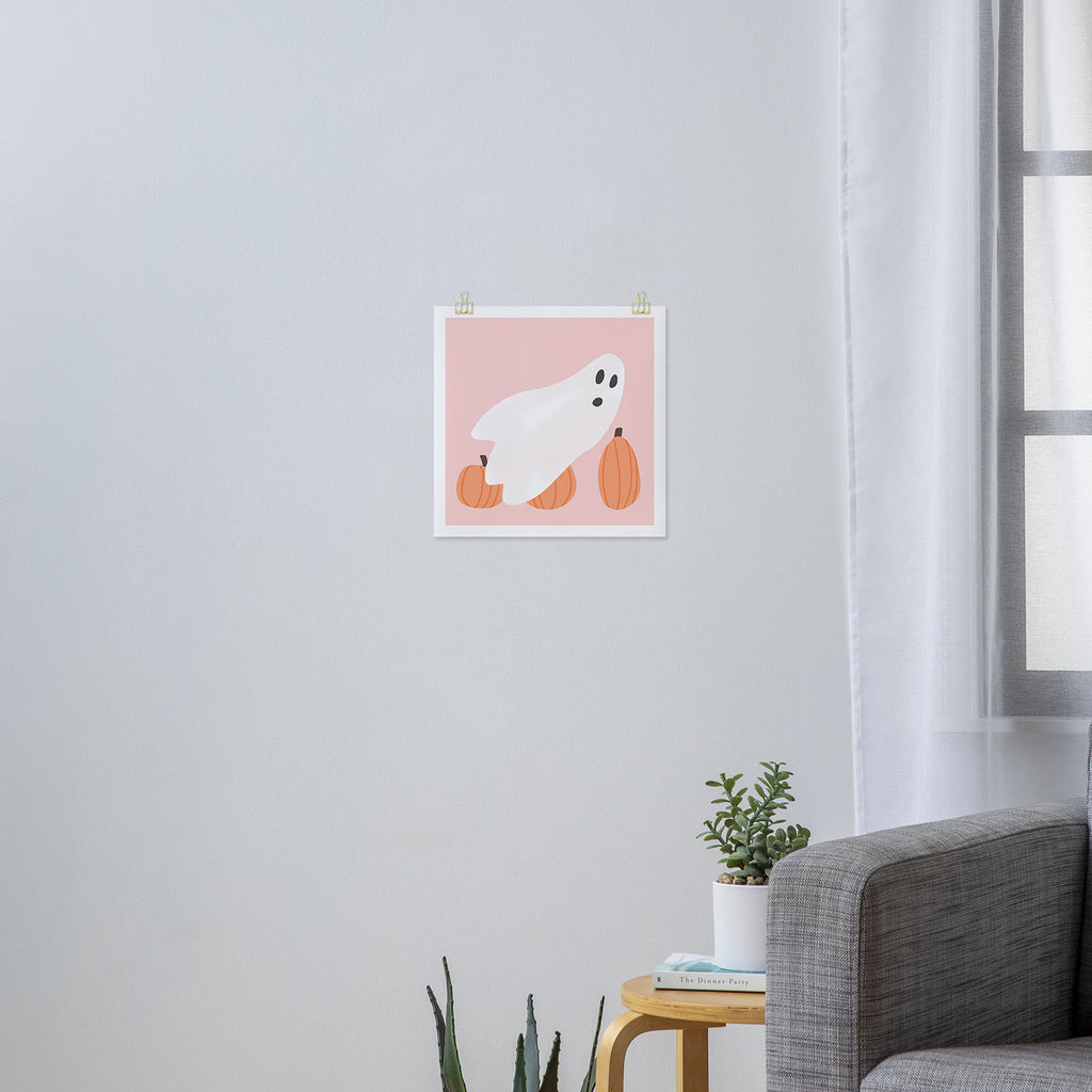 Pastel Ghost Art Print Gallery Image 3