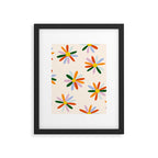 Patchwork Daisies  Framed Art Print Gallery Image 6