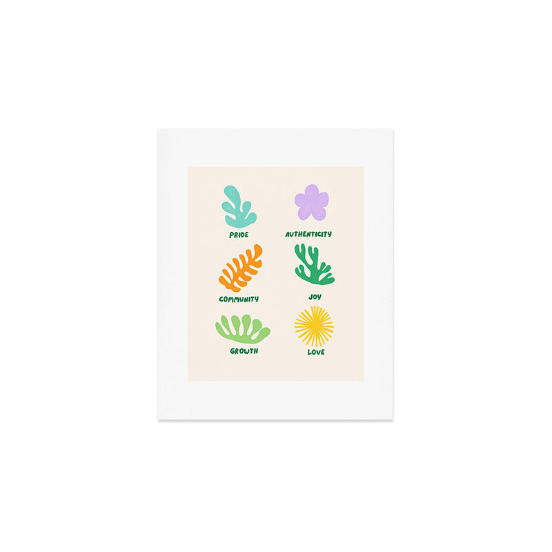 Pride,  Authenticity,  Joy Art Print Gallery Image 1