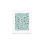 Queen Anne's Lace Floral Pattern Art Print Gallery Image 1