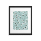 Queen Anne's Lace Floral Pattern Framed Art Print Gallery Image 6
