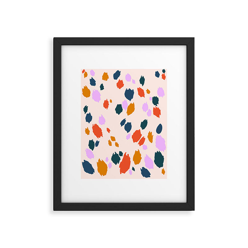 Rainbow Animal Print  Framed Art Print Gallery Image 6