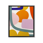 Rainbow Collage  Framed Canvas Print Gallery Image 8