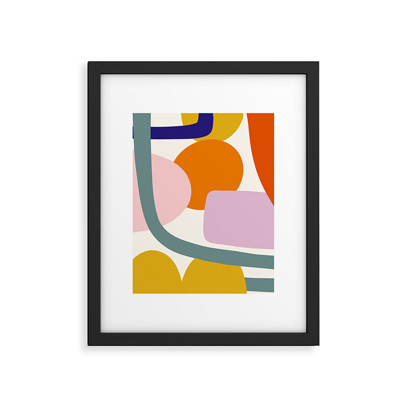 Rainbow Collage  Framed Art Print Gallery Image 6