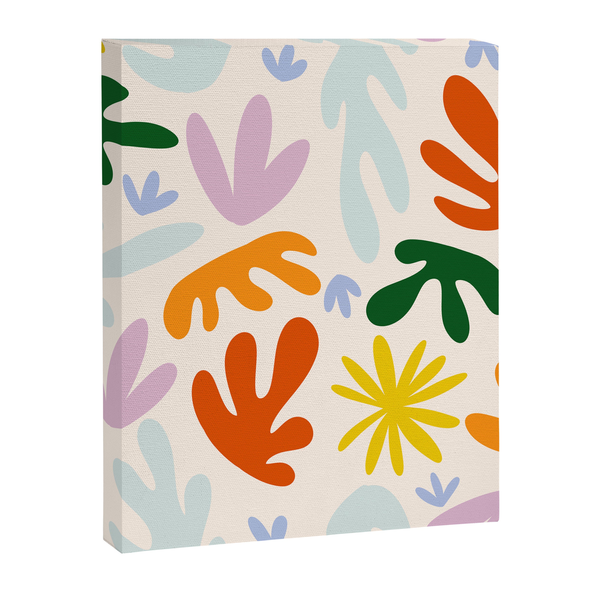 Rainbow Matisse Pattern Canvas Print Gallery Image 8