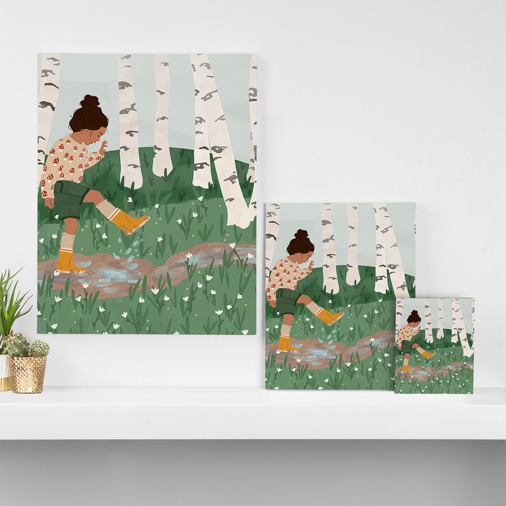 Rainy Day  Canvas Print Gallery Image 3