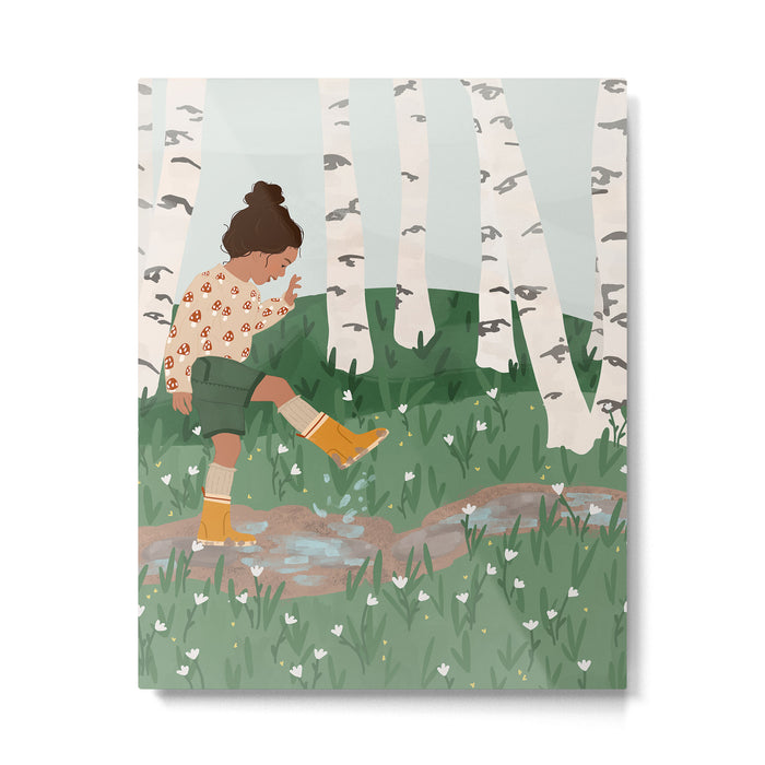 Rainy Day  Metal Print Gallery Image 1