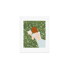 Reading in a Meadow  Art Print Gallery Image 1