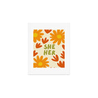 She/Her Pronouns Art Print Gallery Image 1