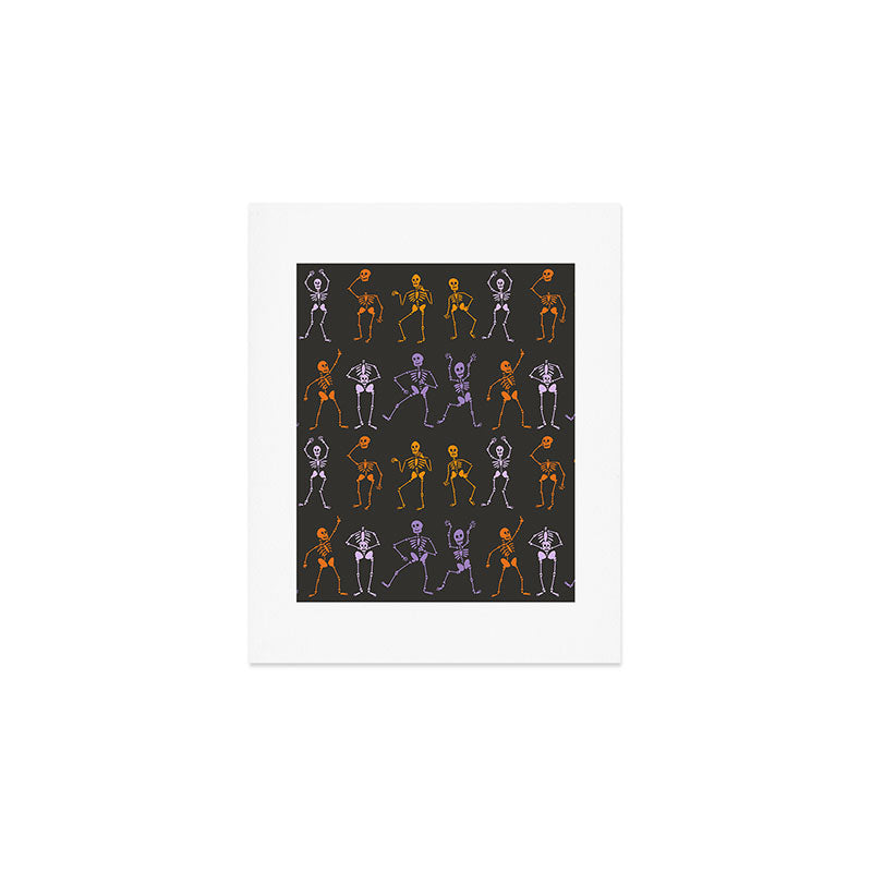 Skeleton Party  Art Print Gallery Image 1