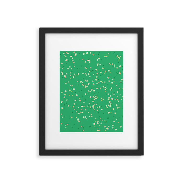 Spring Wildflower Meadow Framed Art Print Gallery Image 1
