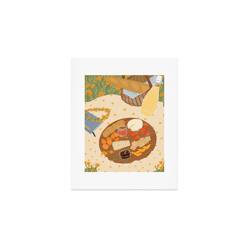 Summer Picnic  Art Print Gallery Image 1