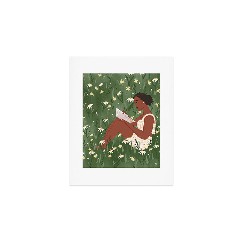 Summertime Reading  Art Print Gallery Image 1