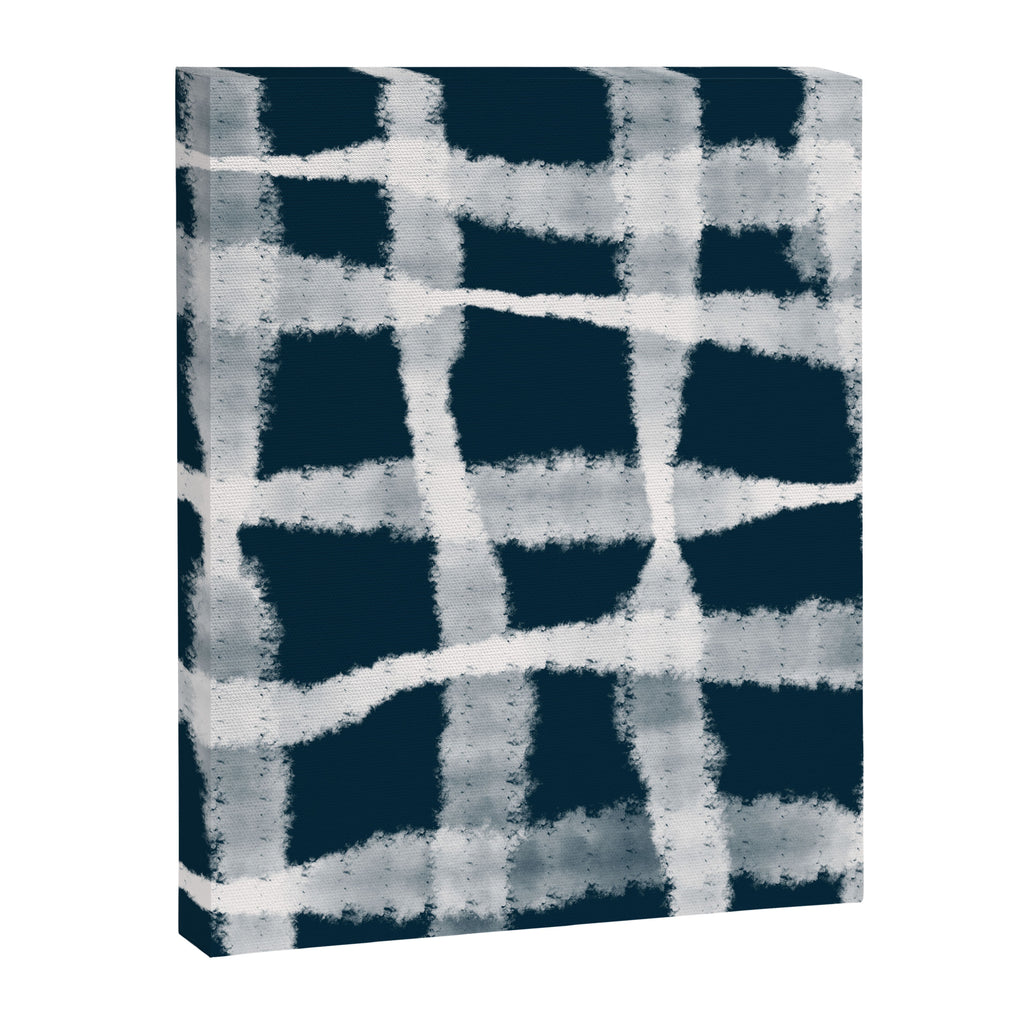 Tie Dye no. 1 in Indigo  Canvas Print Gallery Image 8