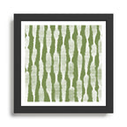 Tie Dye no. 2 in Green  Framed Art Print Gallery Image 1