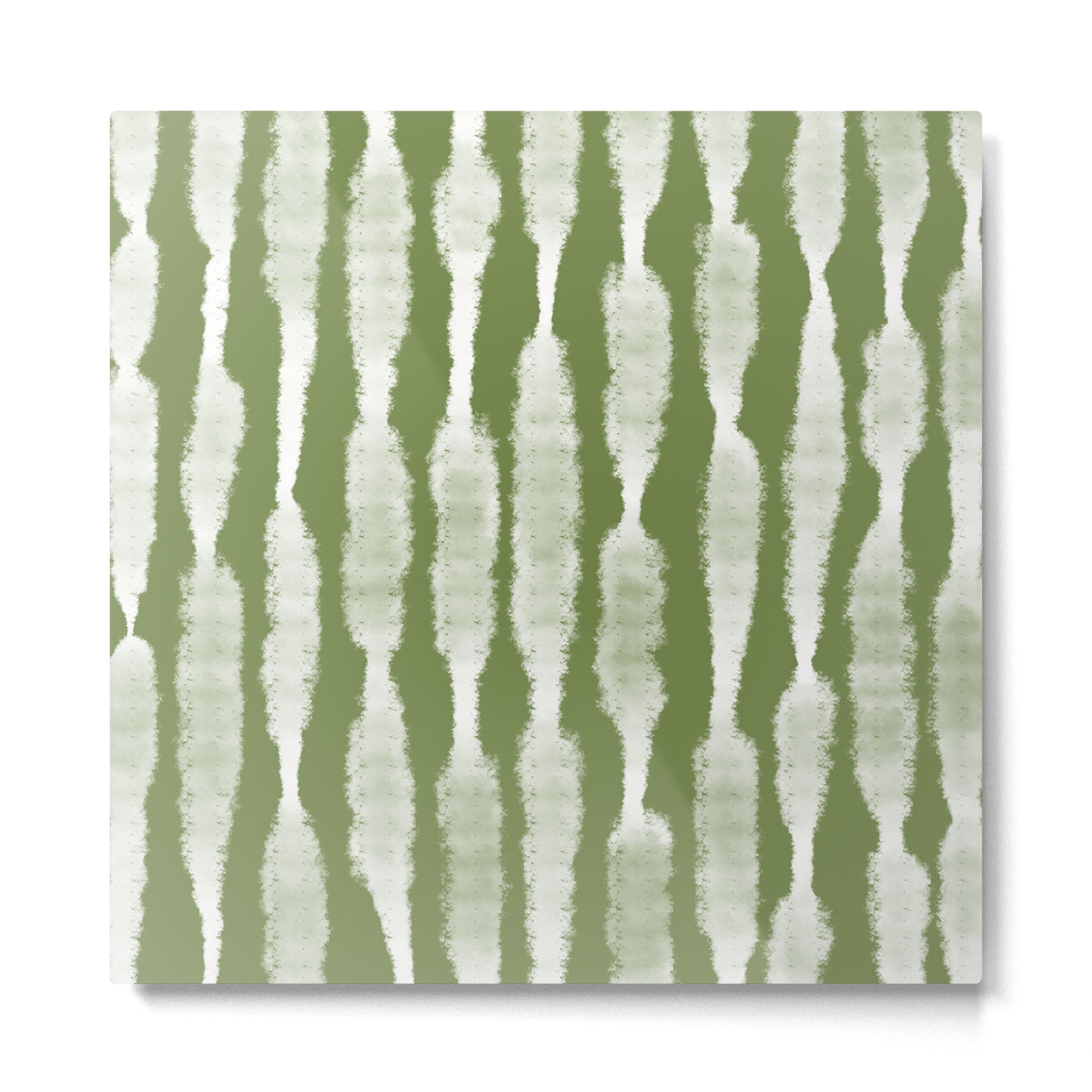 Tie Dye no. 2 in Green  Metal Print Gallery Image 2