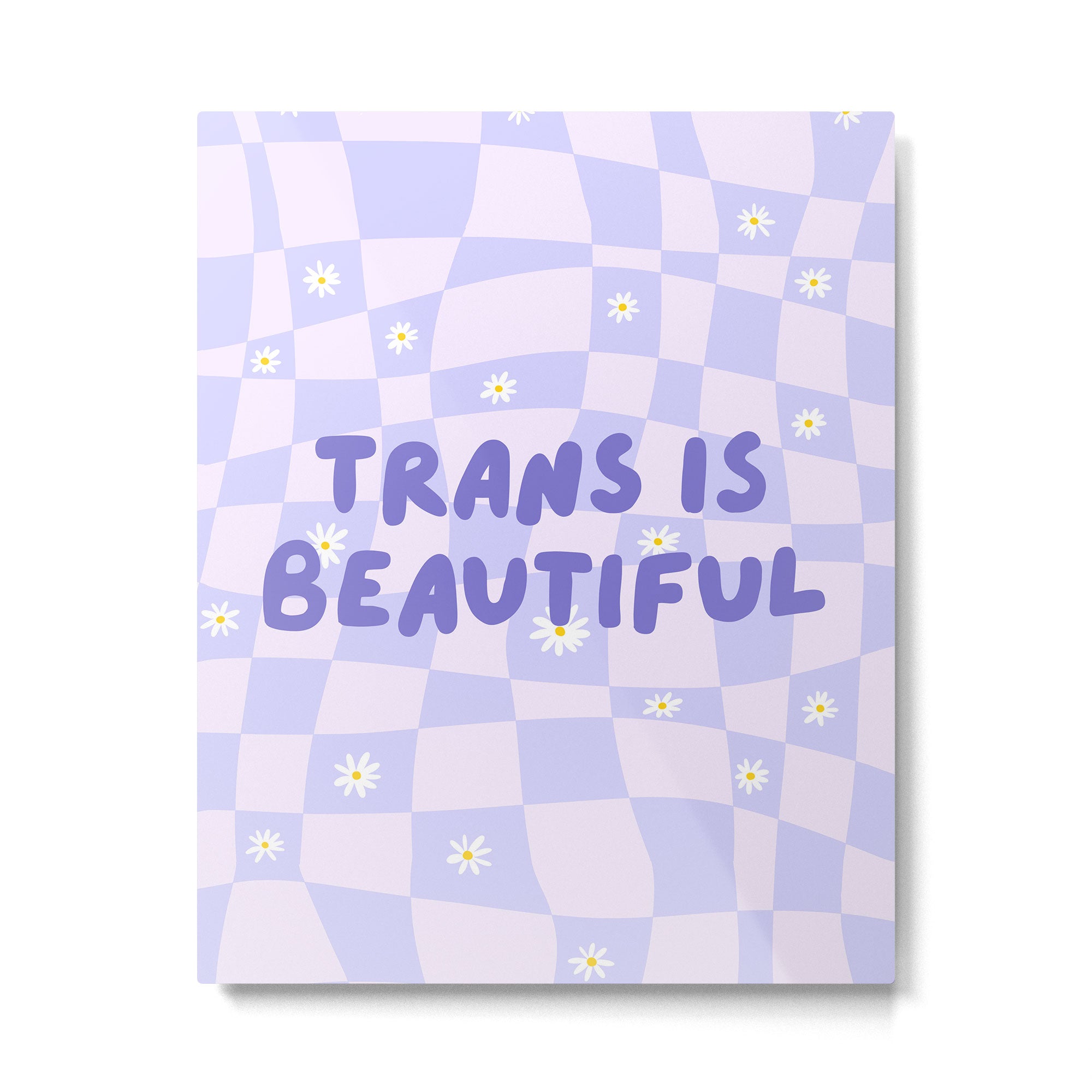 Trans is Beautiful Metal Print Gallery Image 6
