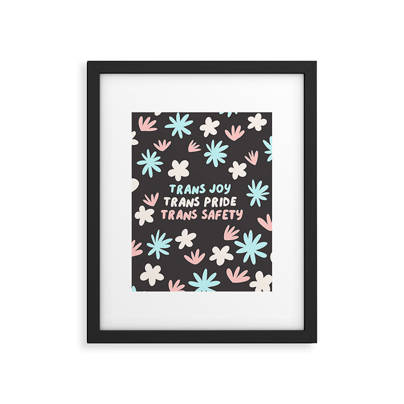 Trans Joy Framed Art Print Gallery Image 6