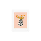 Vase no. 28 with Heliopsis Art Print Gallery Image 1