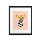 Vase no. 28 with Heliopsis Framed Art Print Gallery Image 6