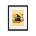 Woodland Crow Framed Art Print Gallery Image 6