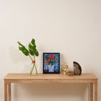 Birds of Paradise in Blue After Matisse Framed Canvas Print Gallery Image 4