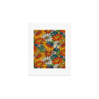 70s Retro Floral - Bold Art Print Gallery Image 1